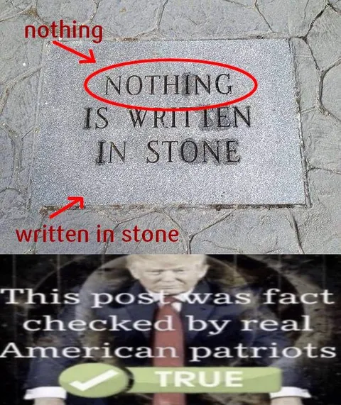 Nothing Written in Stone