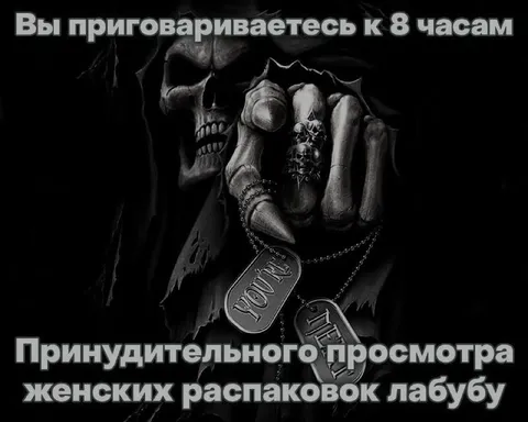 Приговор к распаковкам лабубу