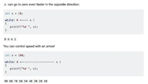 Arrow Controlled Loop Speed