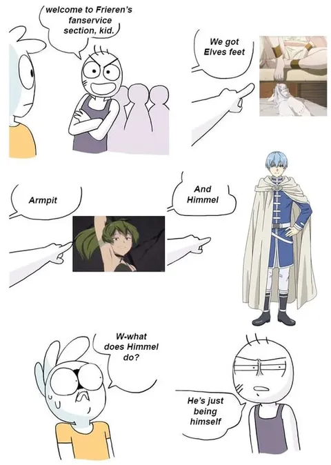 Frieren's Fanservice Section