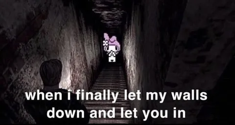 When I Let My Walls Down