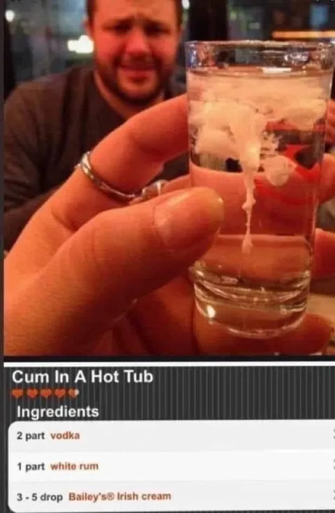 Cum In A Hot Tub Recipe