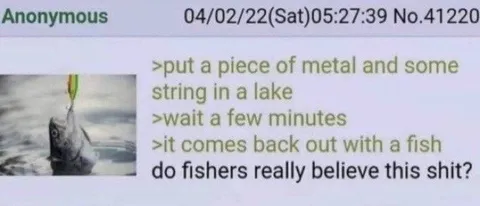 Do Fishers Really Believe This?