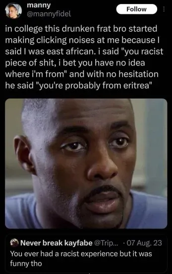 Probably From Eritrea