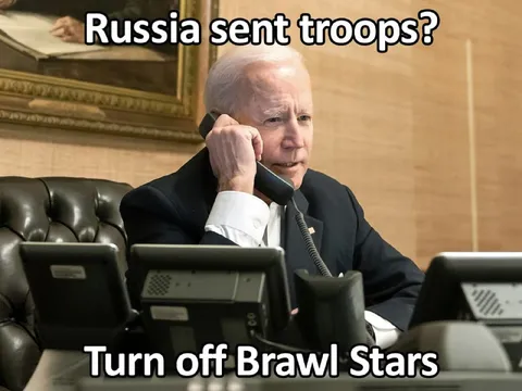 Biden Turns Off Brawl Stars