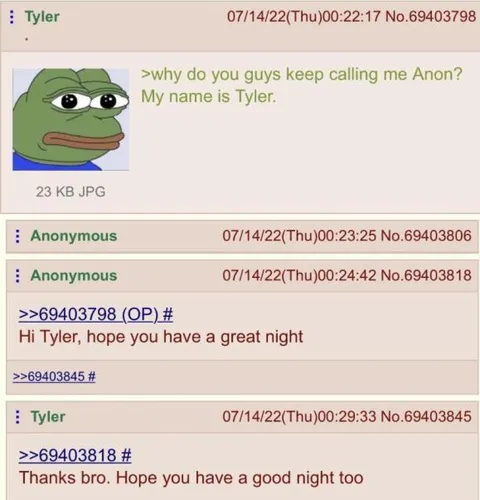My Name Is Tyler