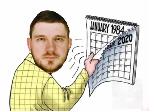 Flipping from 1984 to 2020