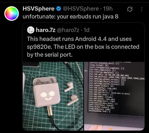Earbuds Running Java 8