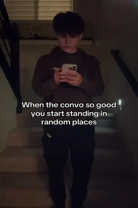 When the convo is too good