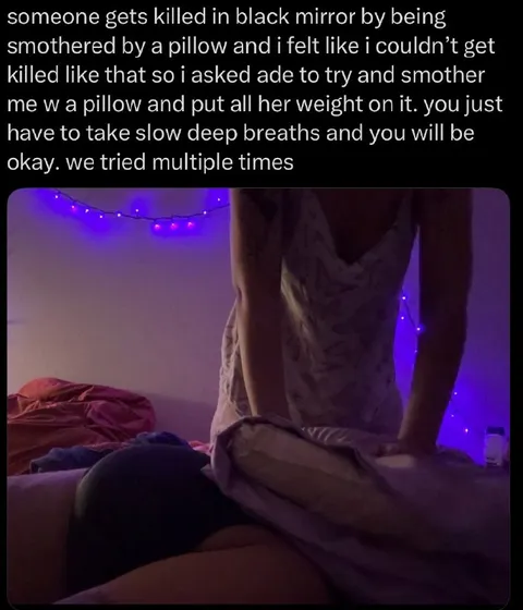 Black Mirror Pillow Smothering Story