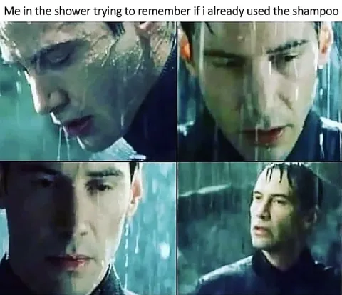 Remembering If I Used Shampoo