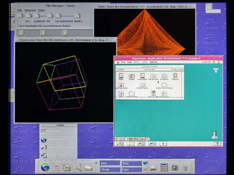 Solaris Desktop with Macintosh Environment
