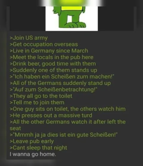 German Pub Toilet Culture Shock