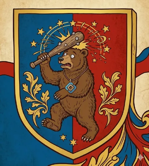 Новый герб ведомства с медведем
