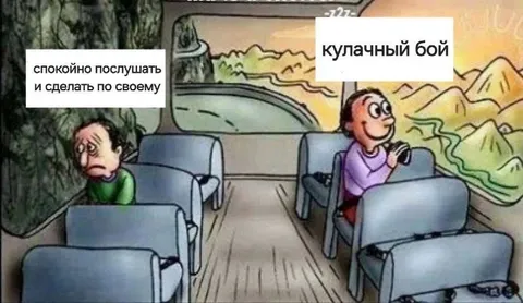 Спокойно послушать и сделать по-своему