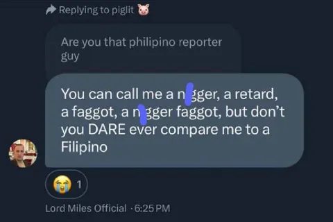 Never Compare Me to a Filipino