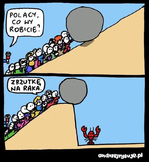 Polacy robią zrzutkę na raka