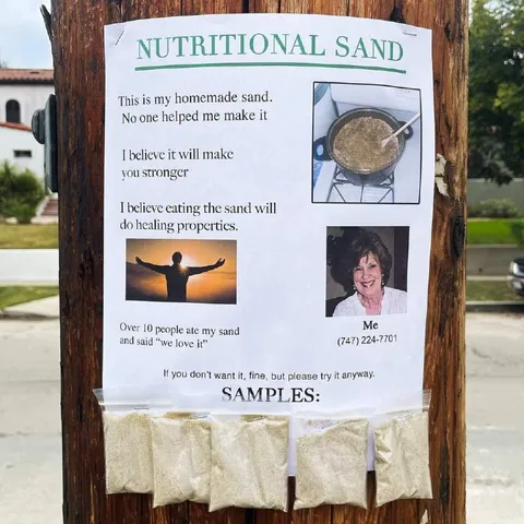 Nutritional Sand Samples