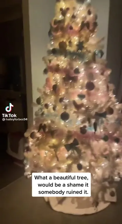 The Cat Ruined the Christmas Tree