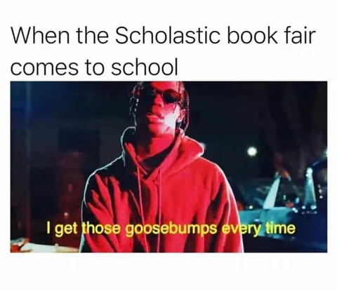 Scholastic Book Fair Goosebumps