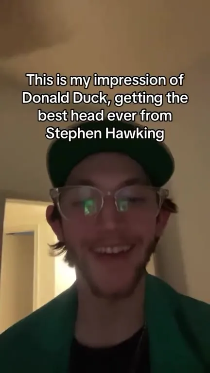 Donald Duck Impression Gone Too Far