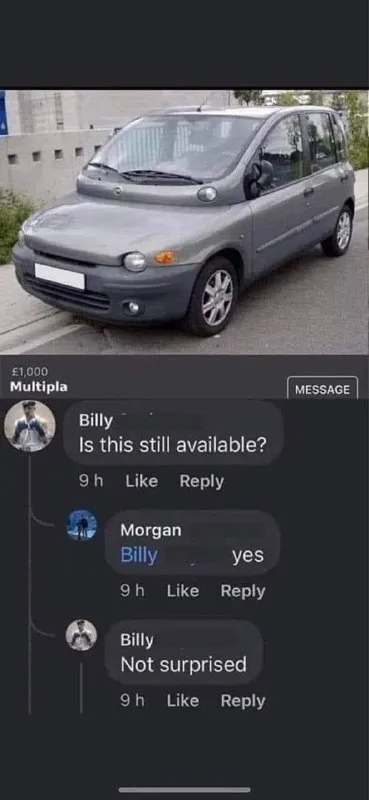 Billy Still Available Multipla