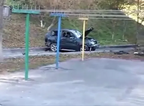 Сломалась машина, сняли интервью