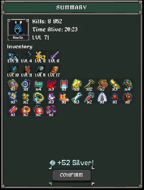 Ridiculous Inventory Summary