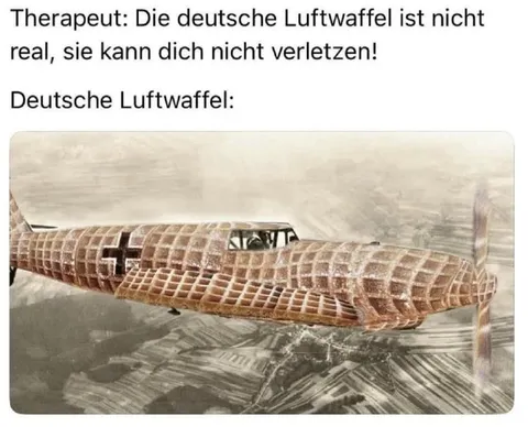 Die deutsche Luftwaffel ist nicht real