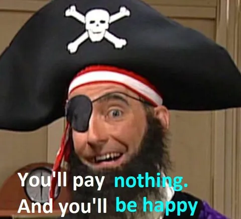 You'll Pay Nothing and Be Happy