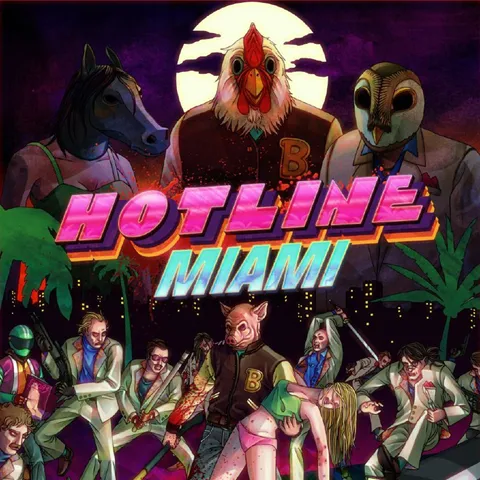 Hotline Miami с масками животных