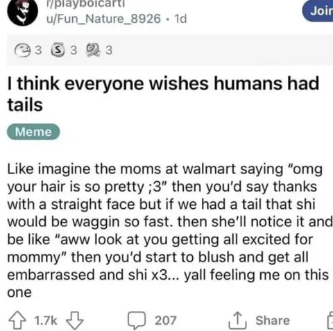 Humans With Tails Would Be Embarrassing
