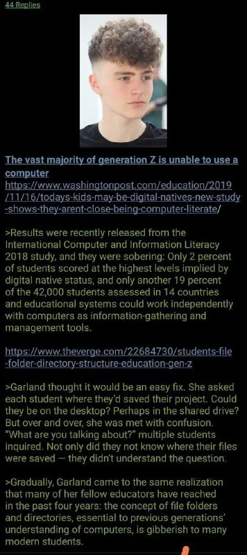 Gen Z Cannot Use Computers