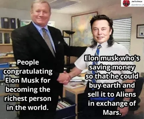 Elon Musk Buys Earth for Mars