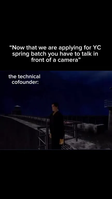 Technical Cofounder Jumps Off Dam