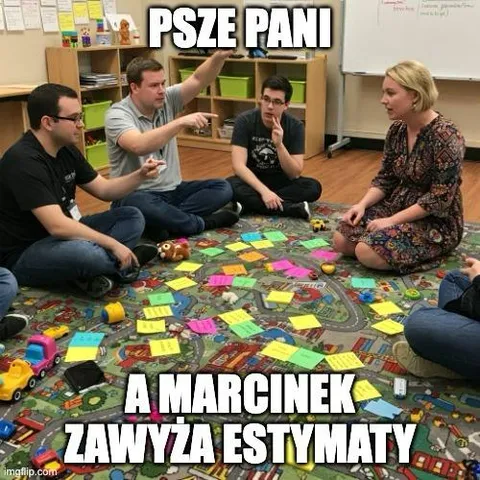 Marcinek zawyża estymaty