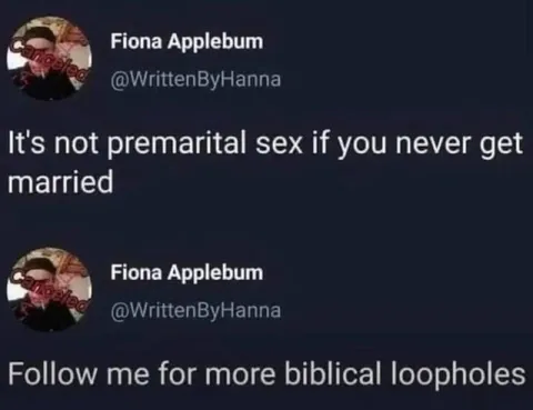 Biblical loophole for premarital sex