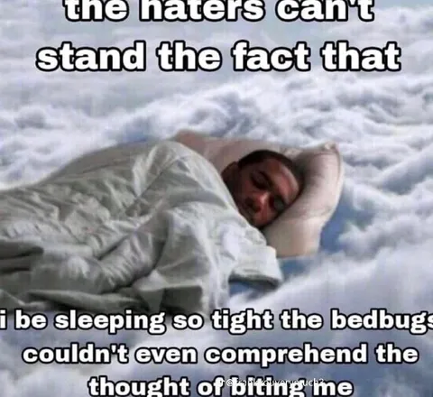 Bedbugs Can't Bite Me