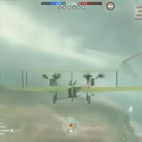 Biplane Dies to Erika
