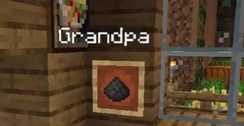 Minecraft Grandpa Coal