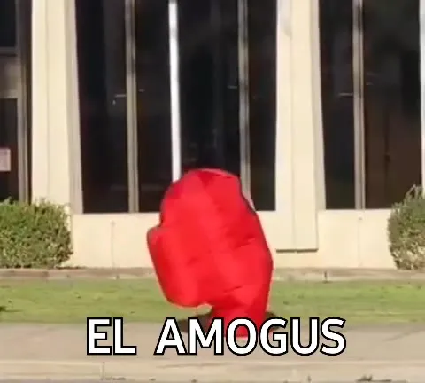 El Amogus se desploma