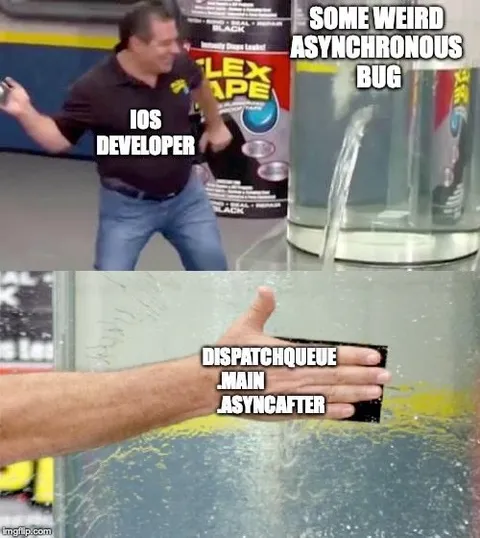 iOS Developer Fixes Async Bug