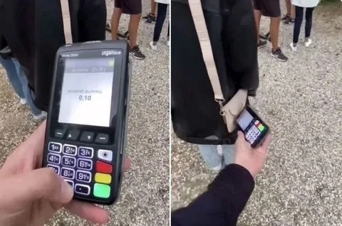 Оплата десяти центов