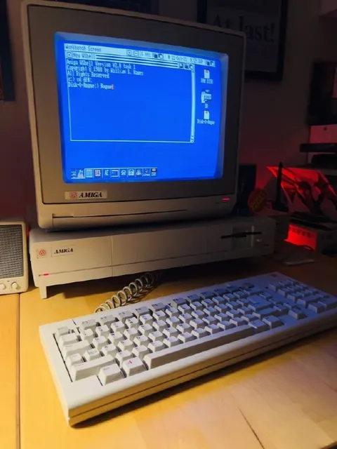 Vintage Amiga Workbench Setup
