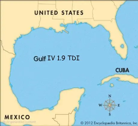 Gulf IV 1.9 TDI Map