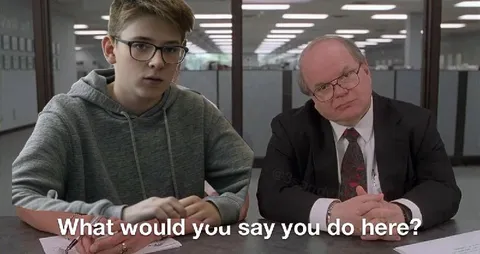 What Would You Say You Do Here?