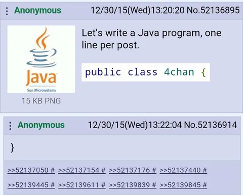 One Line Per Post Java