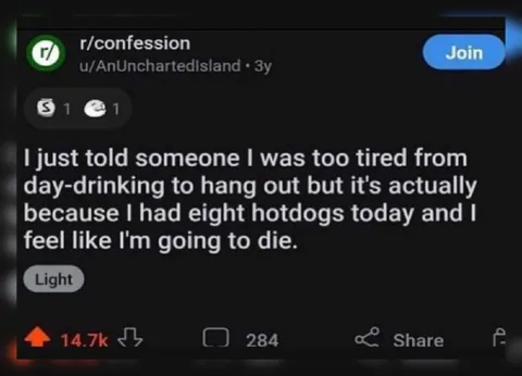 Eight Hotdogs Later