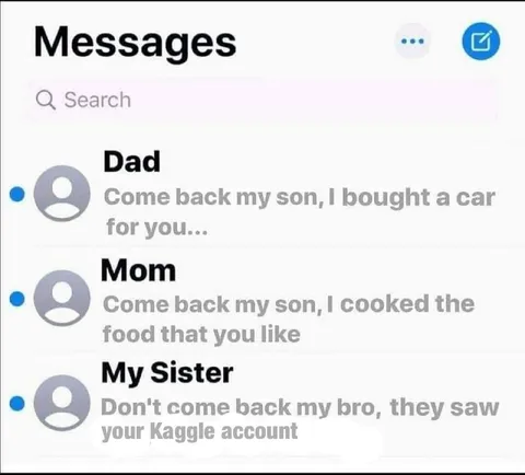Family Sees Your Kaggle Account
