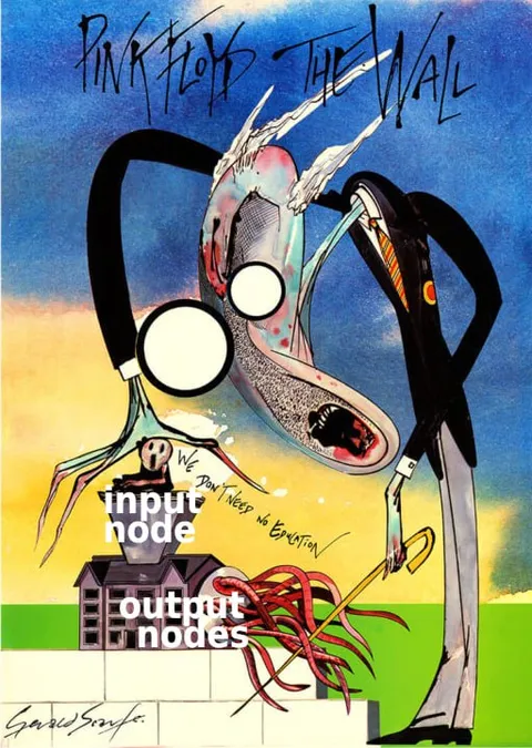 Pink Floyd Neural Network Wall